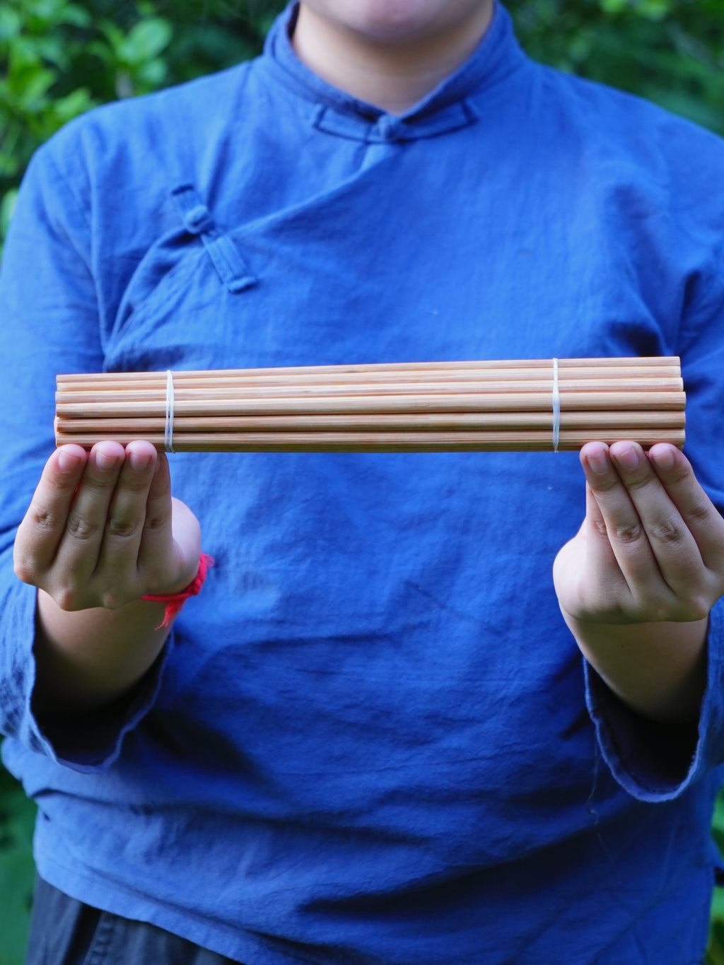 Handcrafted Bamboo Chopsticks (10-Pair Bundle)
